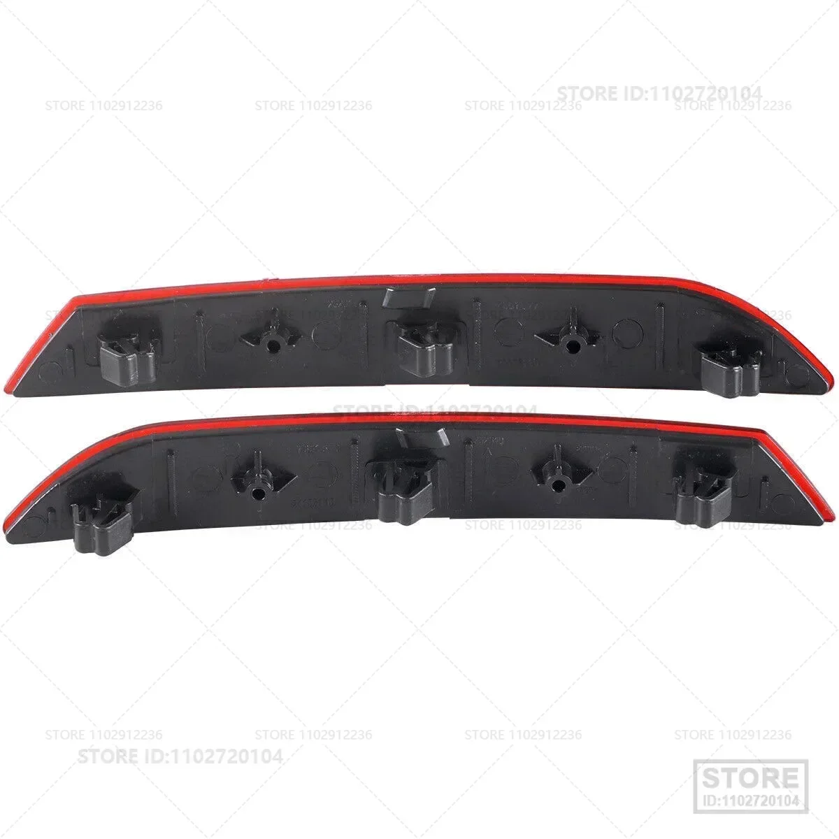 Для BMW 530e 530eX 530i 530iX 540dX 540i 540iX M550iX (G30 G31) отражатель заднего бампера 63147851577 63147851578