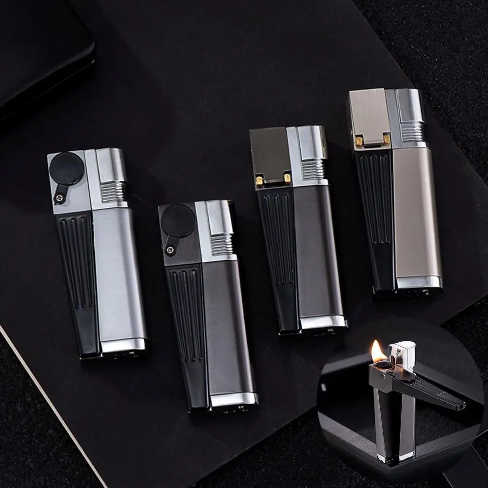 

2 in 1 Set Metal Igniter Electric Arc BBQ Lighter Windproof Flameless Plasma Ignition Long Gas Lighter Camp Men Hitter Igniters
