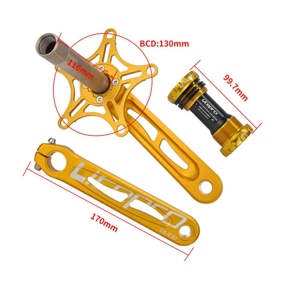 Litepro Elite полый интегрированный кривошипный керамический подшипник складной