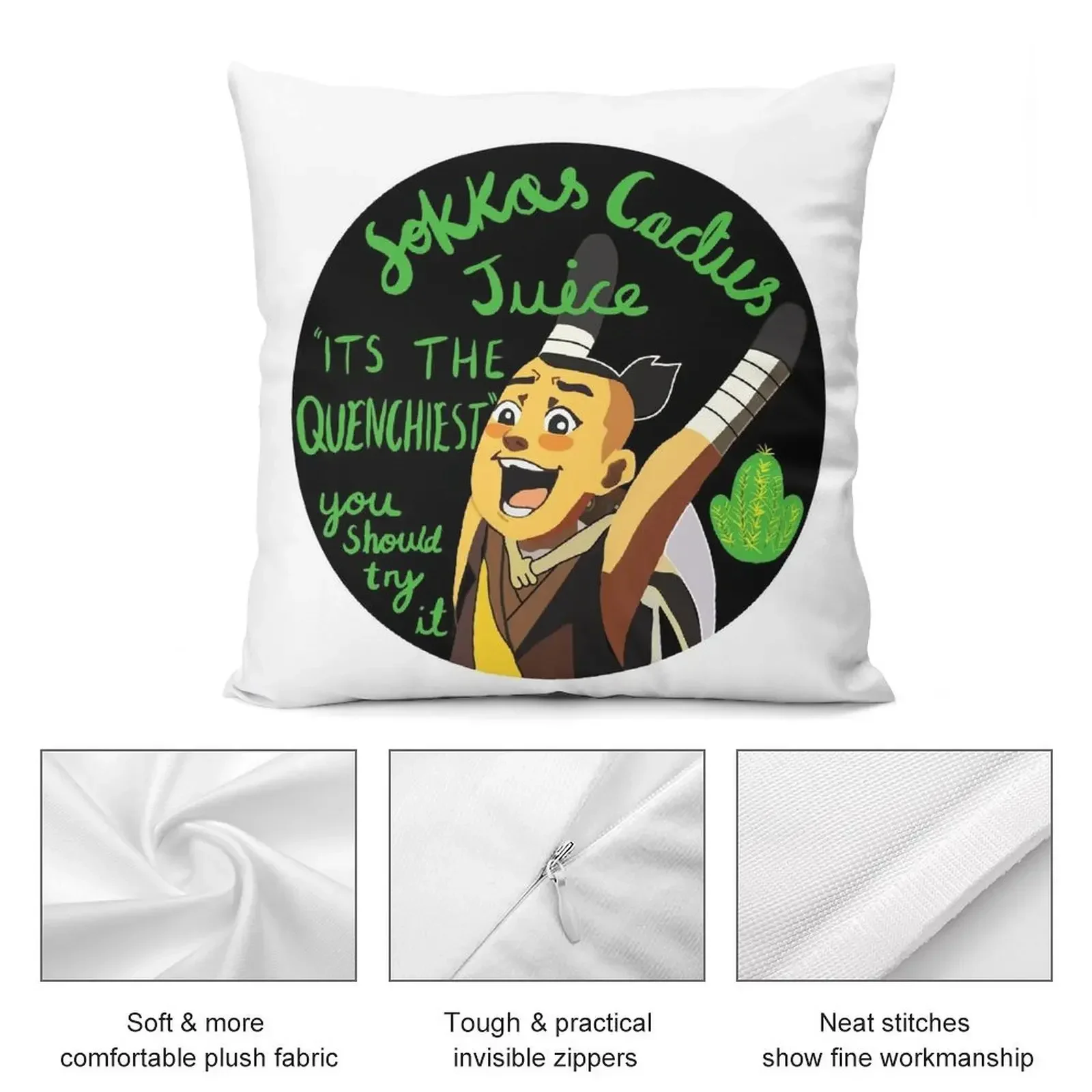 It the Quenchiest-Sokka's Cactus Juice ATLA декоративная подушка Роскошные декоративные подушки