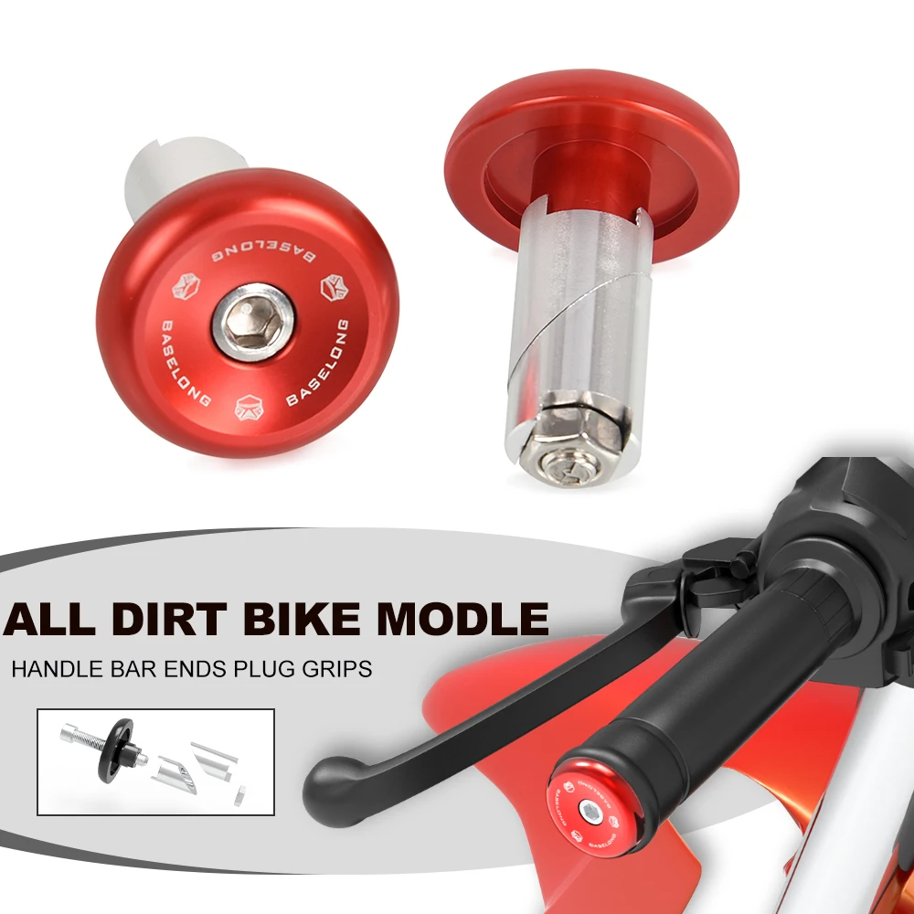 

Motorcycle Accessories Handlebar End Cap Plug For Honda CRF XR Z 50 CR 80 125 250 480 500 125R 250R XR 100 250 350 500 650L