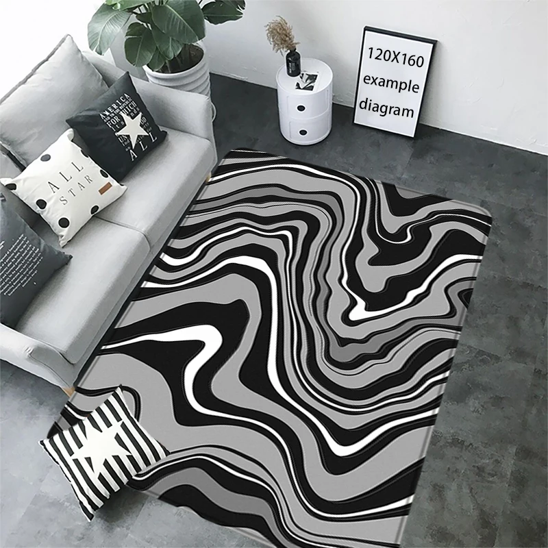 Коврик Для Пола Marmo Marble Liquid Противоскользящий Входной Уютный Strata Домашнего