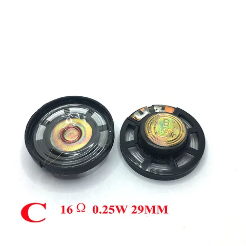 Мини динамик 8 16 32 Ом 0.25Вт