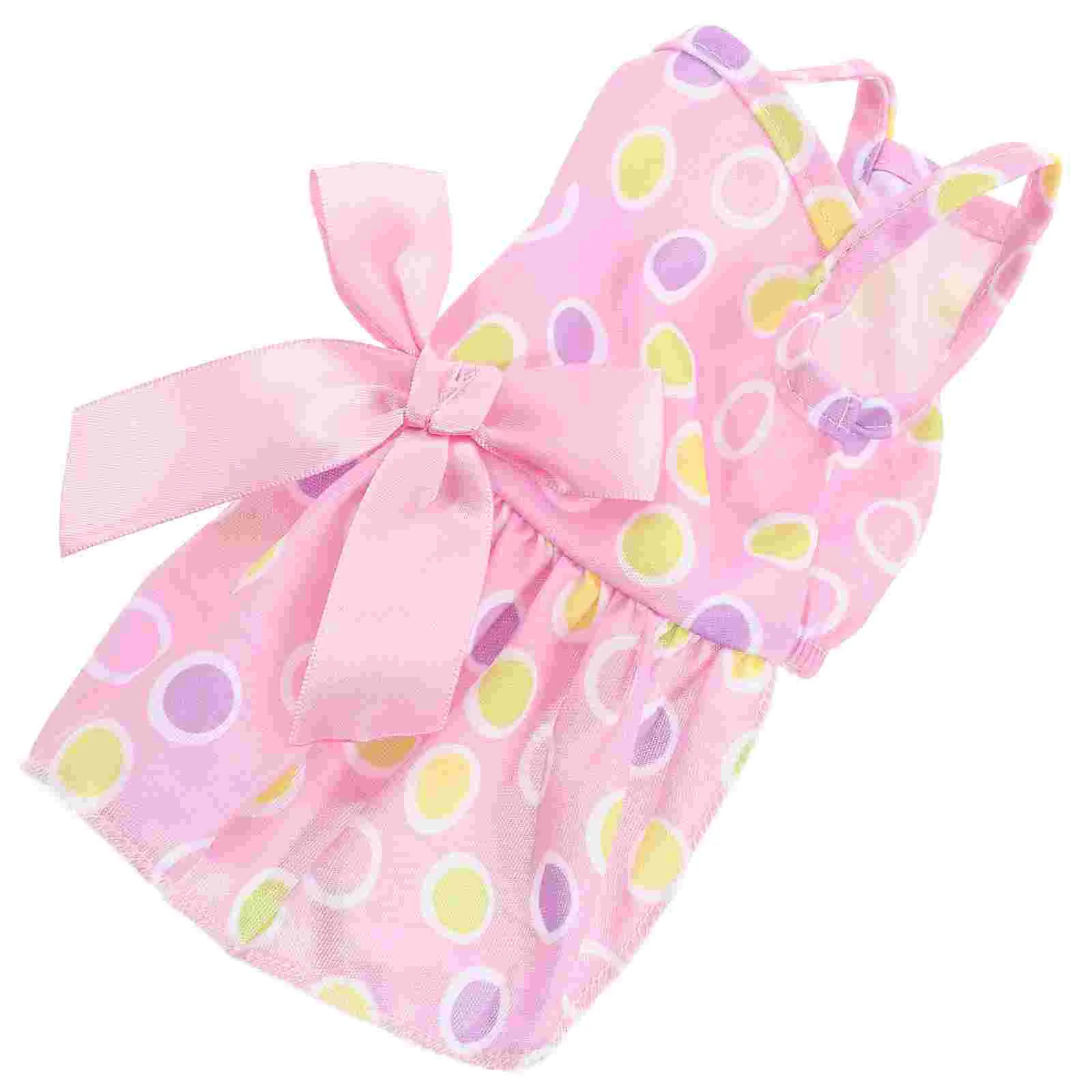 

Bowknot Dog Dress Puppy Skirt Dog Costume Festival Dog Dress Up Skirt Puppy Dress