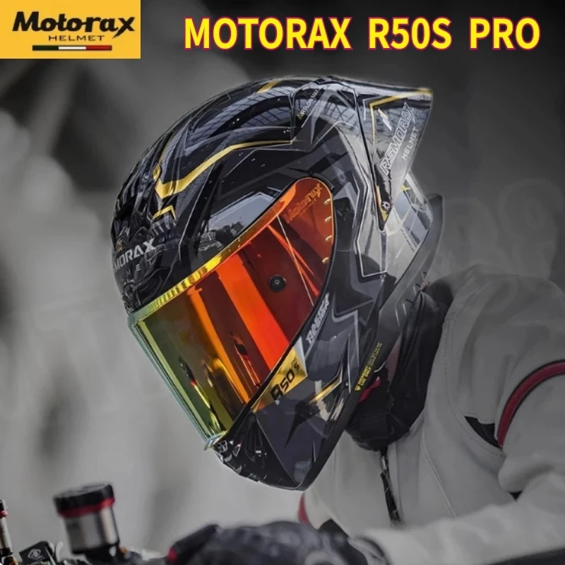 Фото Мотошлем Motorax Morex R50s PRO, серый, цельный, унисекс, универсальный для всех сезонов №5