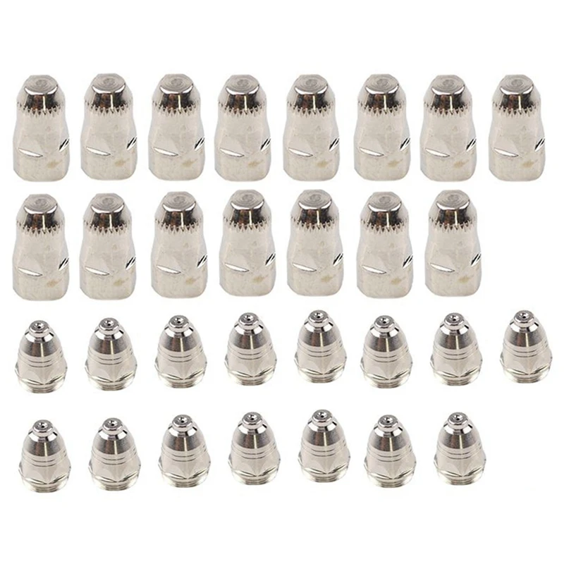

30PCS 1.5mm P80 Plasma Torch for Consumable Cutting CNC Plasma Torch Tip Electrode Nozzle