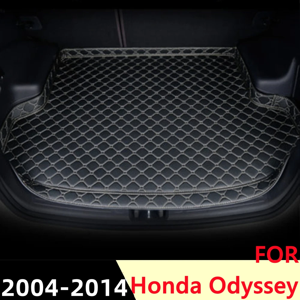 

Коврик для багажника автомобиля для Honda Odyssey 2004 2005-2014, высокая боковая Водонепроницаемая Задняя накладка для груза, коврик, автомобильные ак...