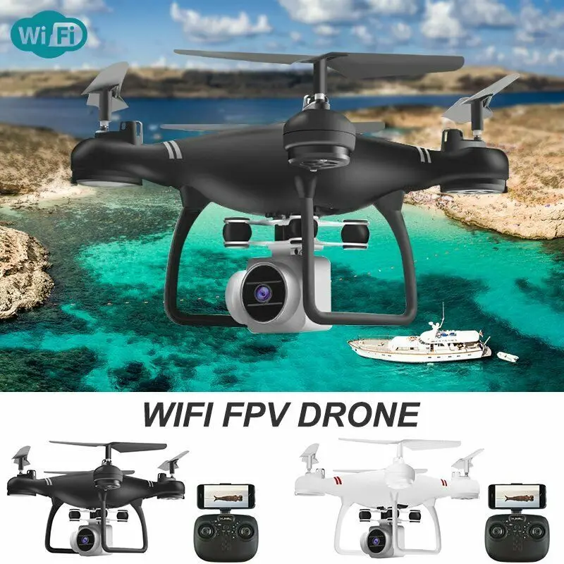 

Drone Pro WIFI FPV 1080P/4K HD Camera Battery Foldable Selfie RC Quadcopter UK
