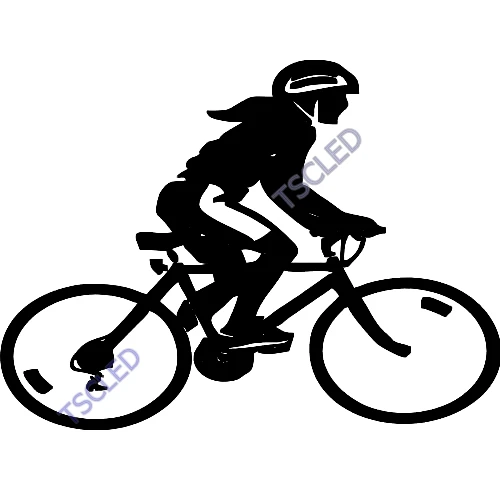 

By bike Travel Sticker 17cm
