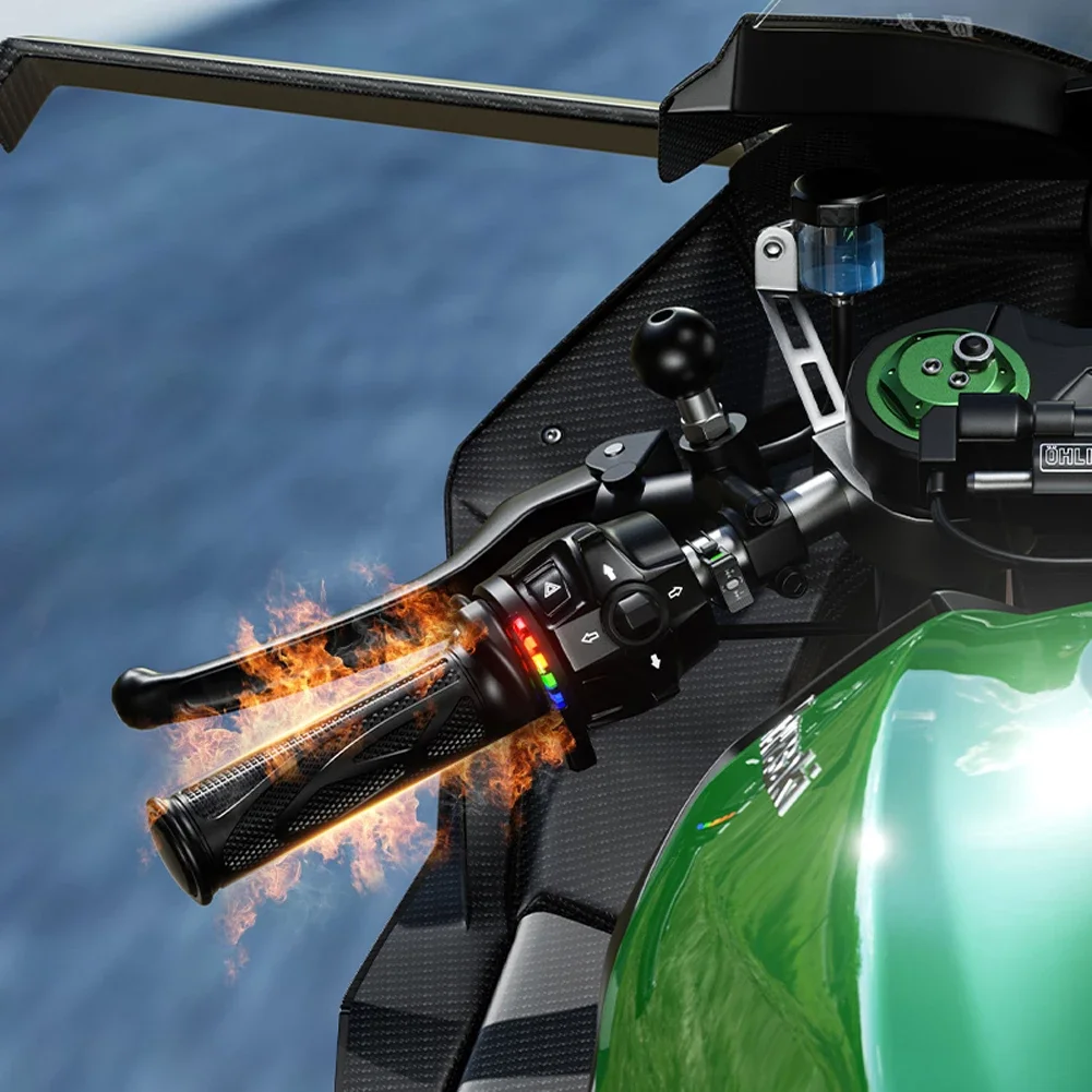 Мотоциклетные Грипсы с подогревом 12 В постоянного тока