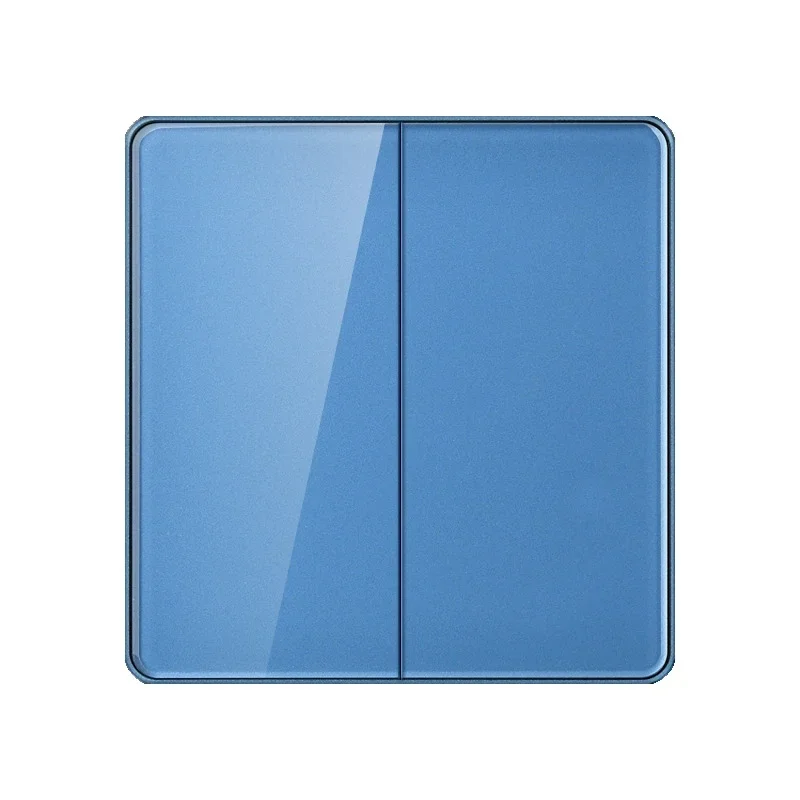 Настенный выключатель из закаленного стекла 86 видов розетка настенная панель