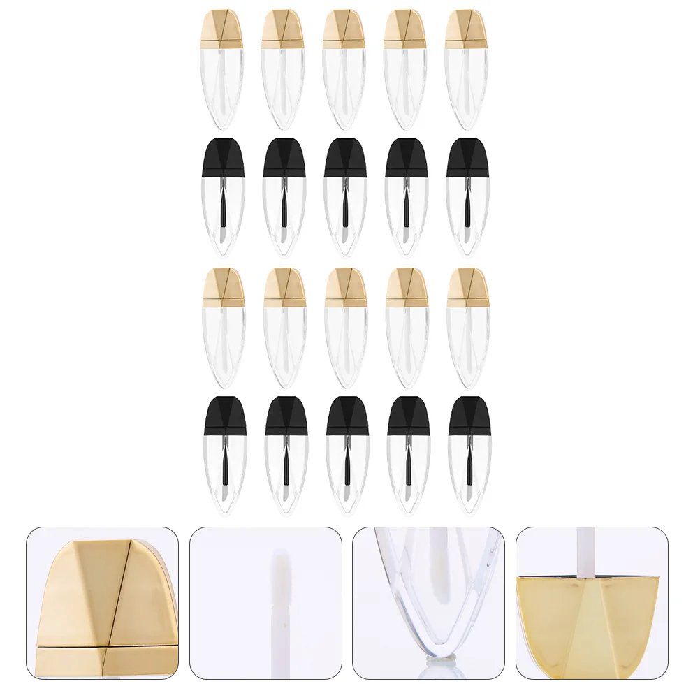 

Lip Gloss Tube Lipstick Balm Empty Container Tubes Containers Bottle Samplediy Refillable Vial Clear Deodorant Makeup Toolbalms