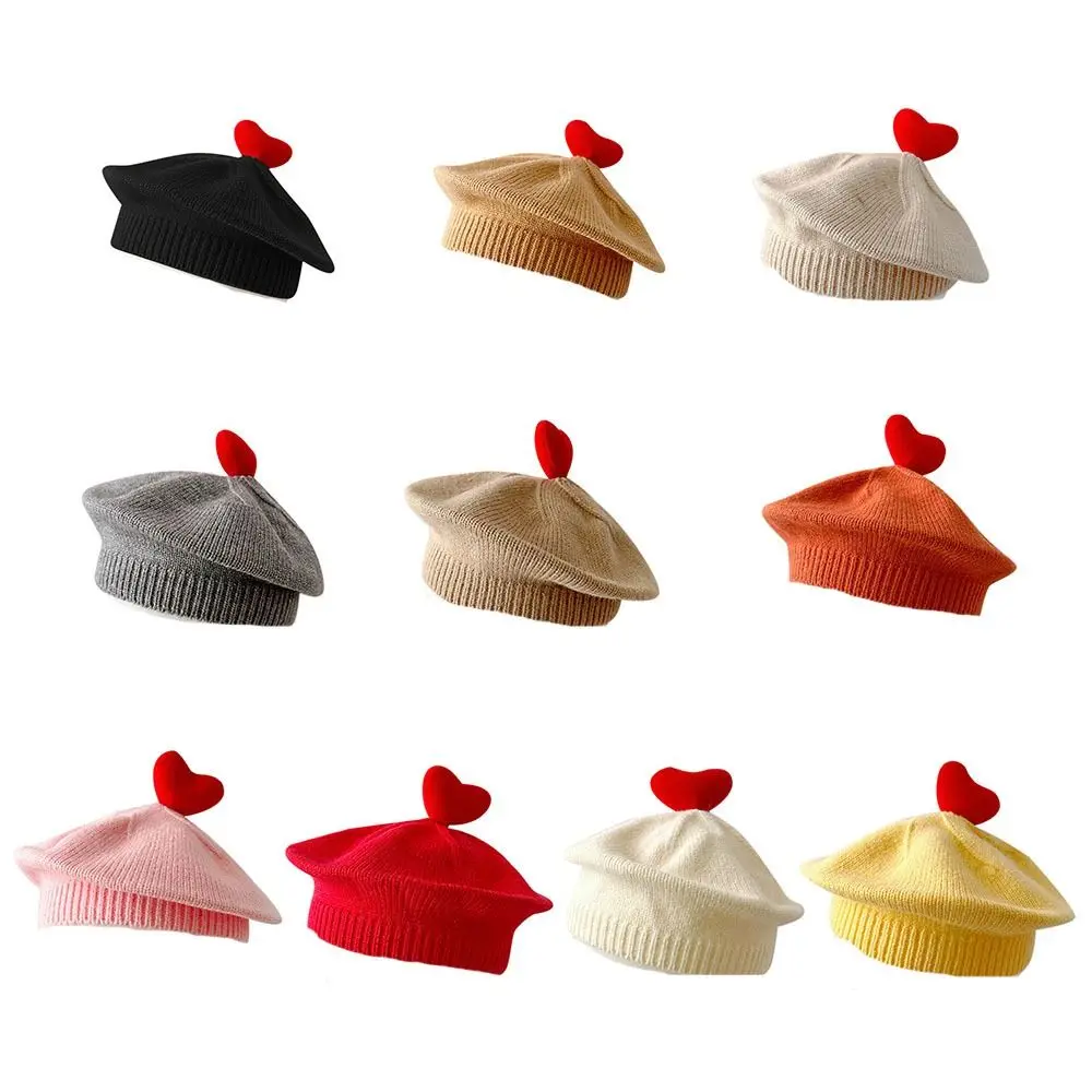 Вязаный чепчик детский берет модная мягкая осенне-зимняя детская шапка теплая
