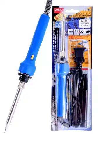 Инструменты для ремонта Japan GOOT TQ-95, Электрический паяльник с быстрой зарядкой 220 ~ 240 В, с регулируемой мощностью 20/200 Вт