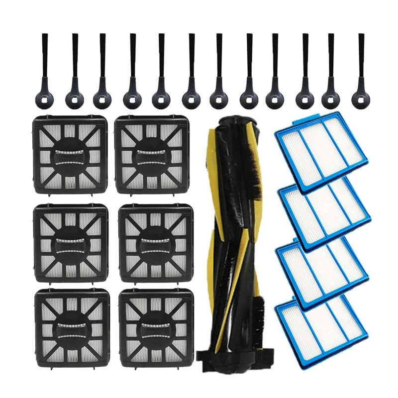 

Main Roller Side Hepa Filter Replacement Parts For Shark IQ RV1001AE RV101 Robot Vacuum Foam Felt Accessories