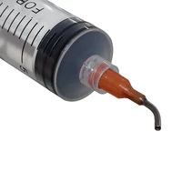 1000pcs bent dispensing needle tips glue sealants 15g needle blunt tips glue adhesive dispenser 45 degree bent tapered needles