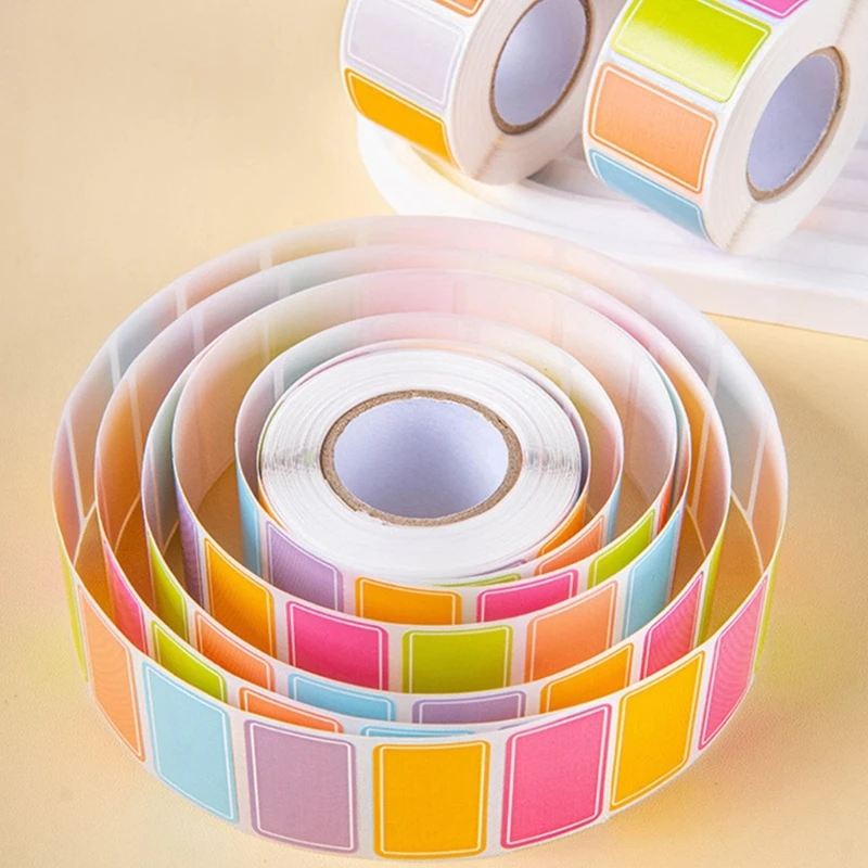 DXAB водонепроницаемые этикетки для пищевых продуктов съемные самоклеящиеся