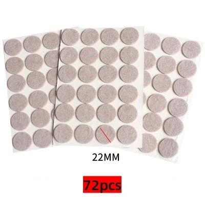 

Самоклеящиеся войлочные накладки для мебели 72 шт.