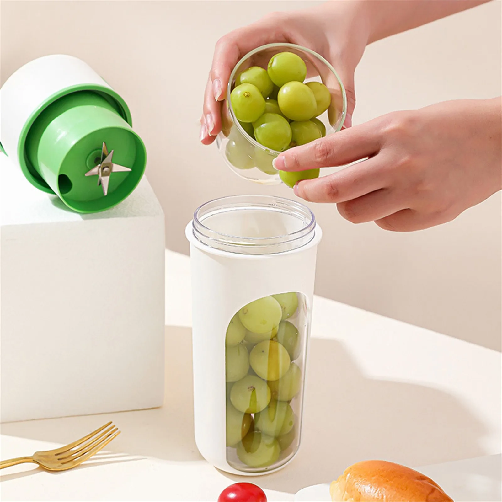 480 мл Φ blдеры Cup переносные блендеры для blдера с 6 лезвиями мощная зарядка через USB