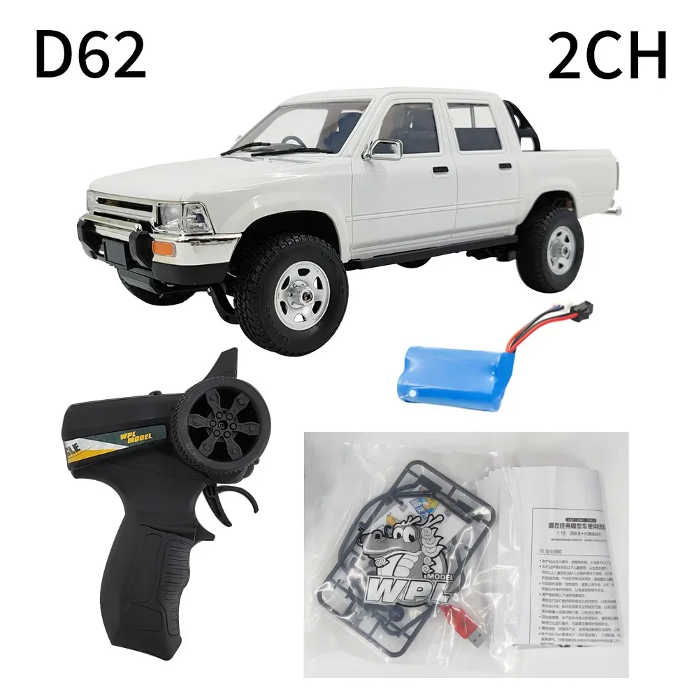Новый Wpl Rc D64 D62 двухколесный привод пикап высокоскоростной Альпинизм Дрифт