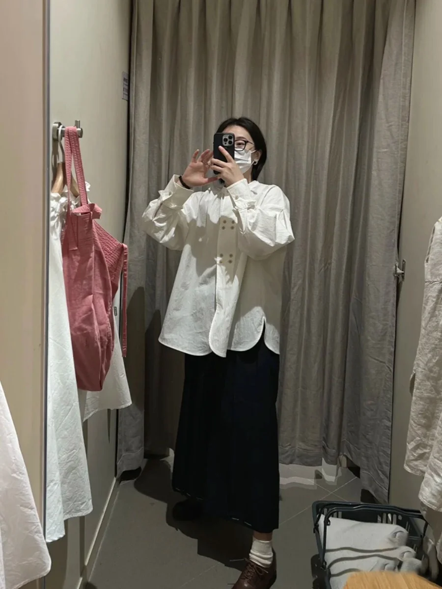 Western Sle Уникальные высококачественные двубортные рубашки с длинными рукавами