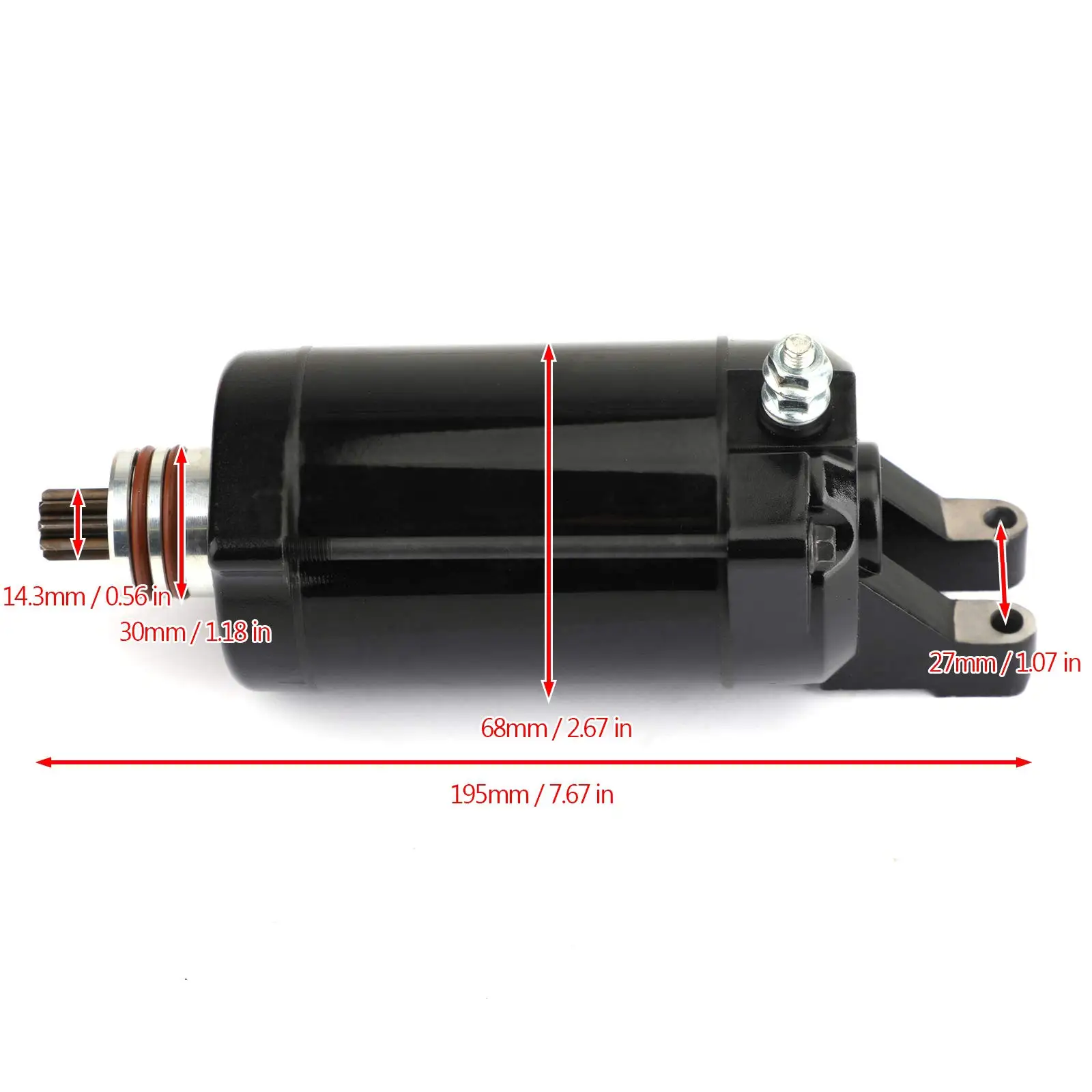 

420893830 420892426 Starter Motor for SeaDoo Spark 2 Up / 3 Up 900 Rotax 2014-2019 ACE 14-19