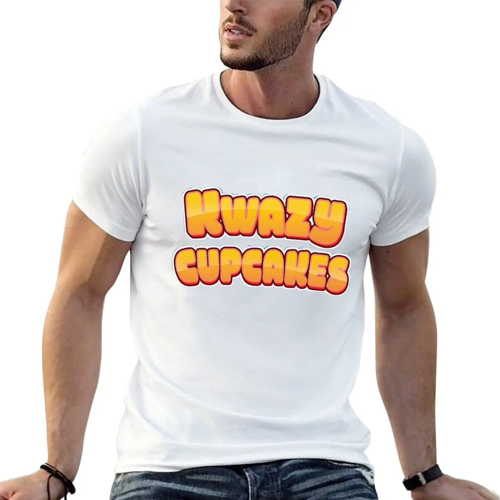 Фото Футболка Kwazy Cupcakes, повседневная футболка больших размеров №1