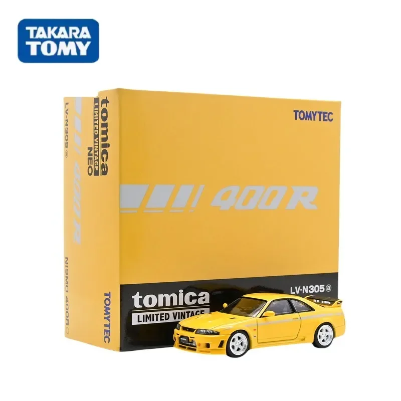 TAKARA TOMY TOMICA TLV LV-N305a Nismo 400R Nissan GTR R33 литая под давлением модель из сплава детская