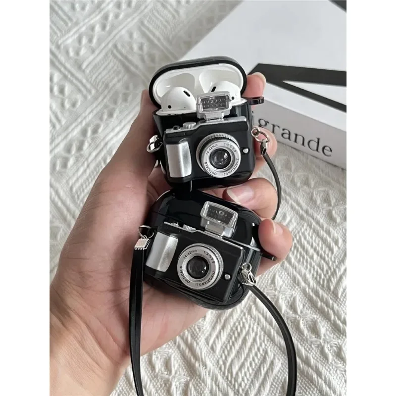 Силиконовый защитный чехол для наушников Apple Airpods 4 цвет в ассортименте