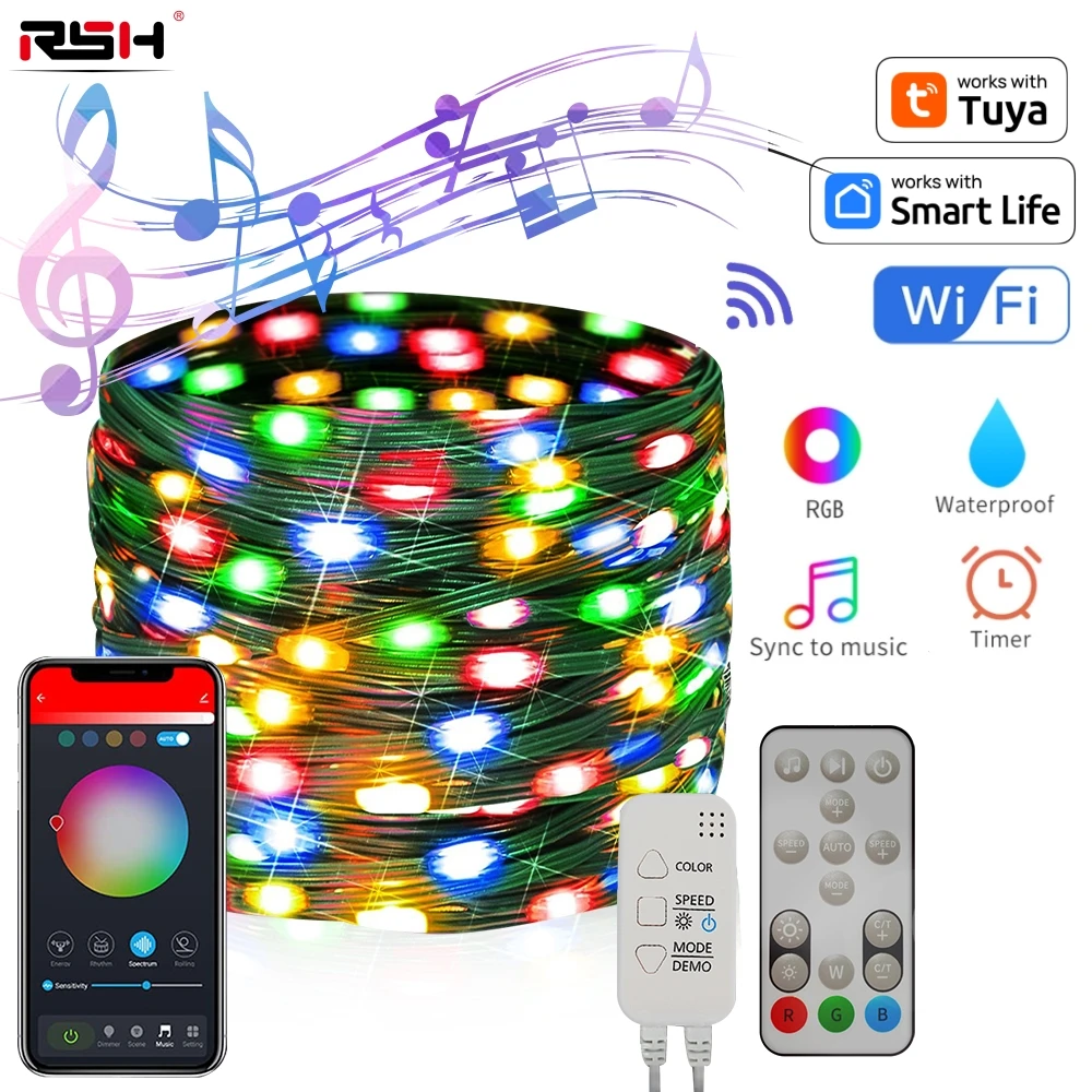 Светодиодная гирлянда для украшения интерьера