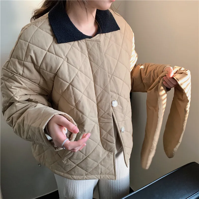 2022 Womens Parkas Winter Jacket Women Maxi Outwear Long Parka Mujer Cotton Padded Overcoat Casual Oversize Coat Female