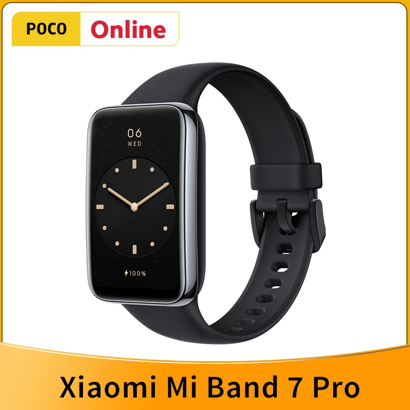 Xiaomi Mi Band 7 Pro GPS Smart Bracelet AMOLED Screen Blood Oxygen Fitness Traker Bluetooth Smartband Waterproof MiBand 7 Pro