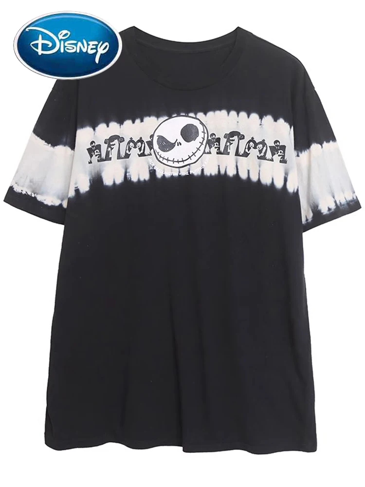 Футболка женская с мультяшным принтом Кошмар перед Рождеством