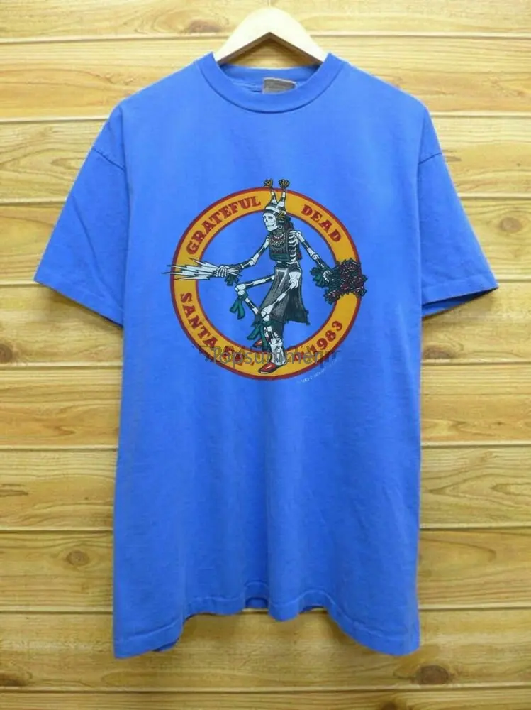 

Grateful Dead Santa Fe Tour 1983 Concert Vintage Reprint T Shirt New