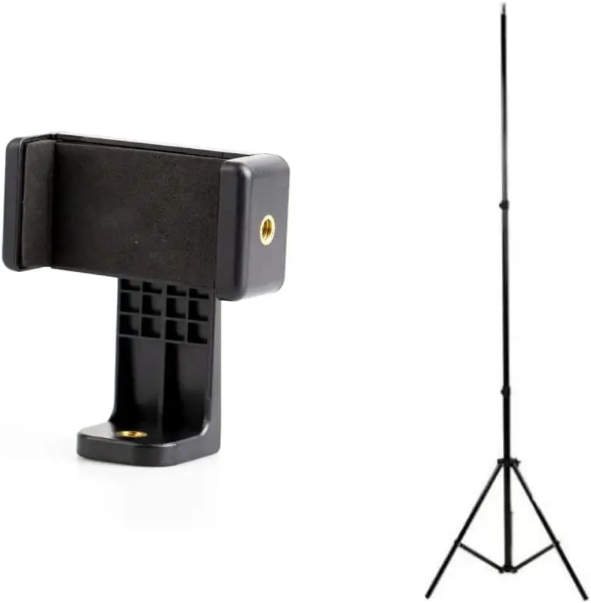 

2023 NEW Kit tripé de 1 9m e Suporte de celular para stream live youtuber e videoconferências estabilizador de filmagem para