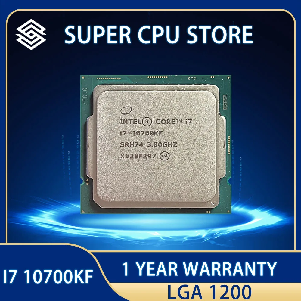

Процесintel Core i7-10700KF i7 10700KF 3,8 ГГц, ный, ный 16-дюймовый ЦПУ L2 = 2 м L3 = 16 м 125 Вт LGA 1200