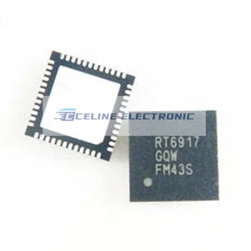 

(2piece) 100% New RT6917 RT6917GQW QFN-48 Chipset