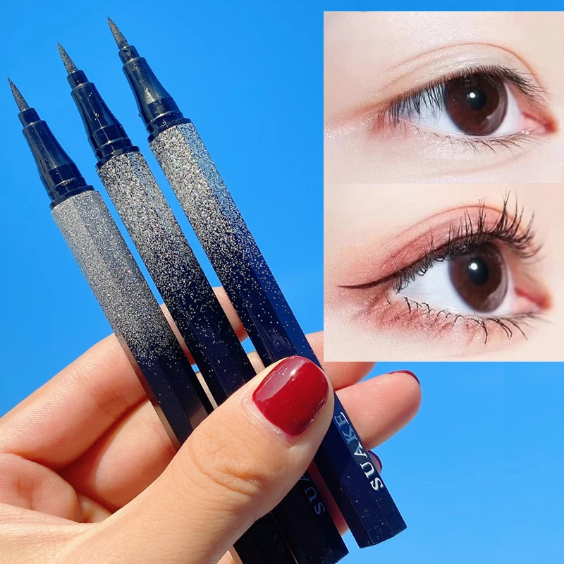 

1PC Liquid Eyeliner Pen Waterproof Long-lasting Black Brown Eyeliner Pencil Sweat-proof Not Easy To Smudge Eye Liner Cosmetic