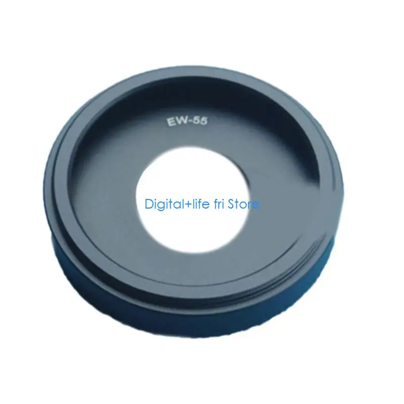 Фото E06D EW55 EW-55 55 мм металлическая крышка бленды объектива камеры для RF 28 мм F2.8 R50 камер №2