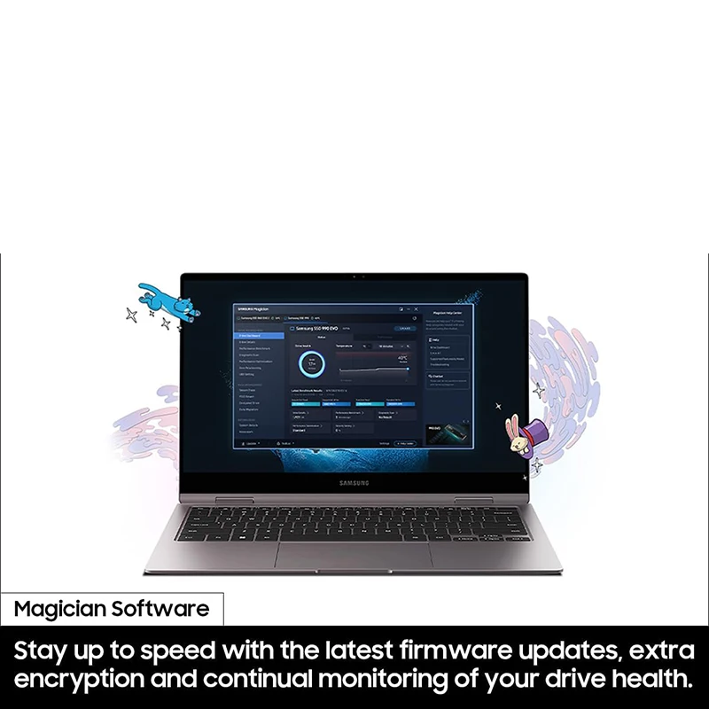 SAMSUNG 990 EVO SSD 1 ТБ 2 PCIe Gen 4x4 5x2 M.2 2280 Внутренний твердотельный накопитель NVMe скорость