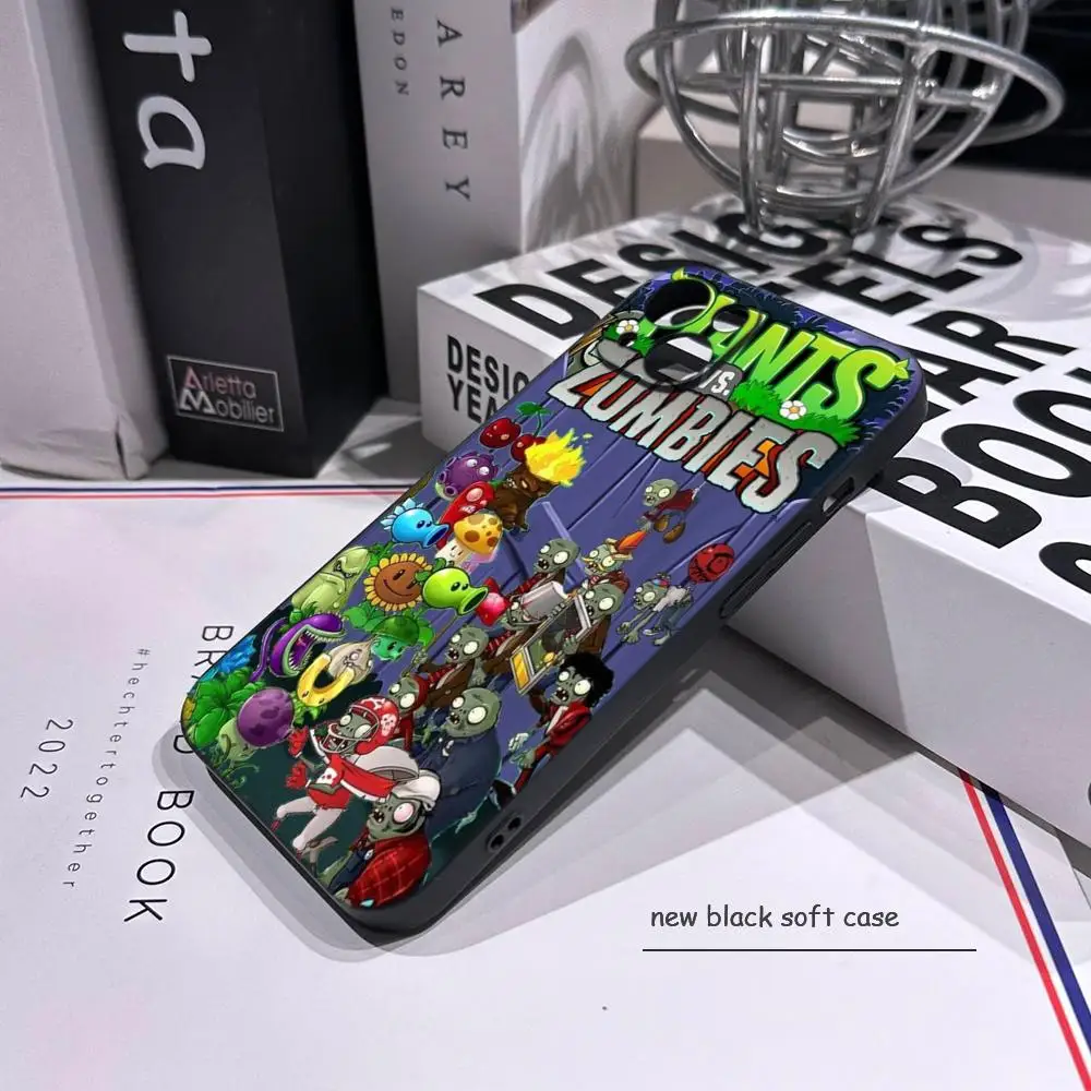 Противоударный прозрачный чехол HD Plants vs. Zombies для iPhone 17 Air, 16, 15, 14 Plus, 13, 12, 11 Pro Max, 16e (art.: 3920dabd550ba) - 3920dabd550ba