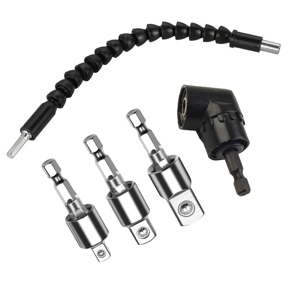 

Get Your Job Done Easier and Quicker with Nylon Coated Right Angle Drill Extension and Flexible Shaft Bit Holder