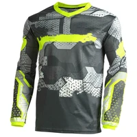 mtb dh off road bicycle tops long sleeve downhill jerseys mountain bike t shirts cross country sportswear mens cycling clothing