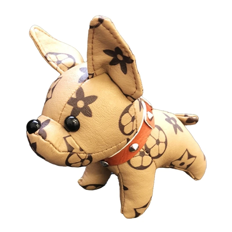 

6’’ Party Gift Mini Stuffed Doll Cartoon Bulldog Keychain Home Ornament Key Pendant Handbag Accessories