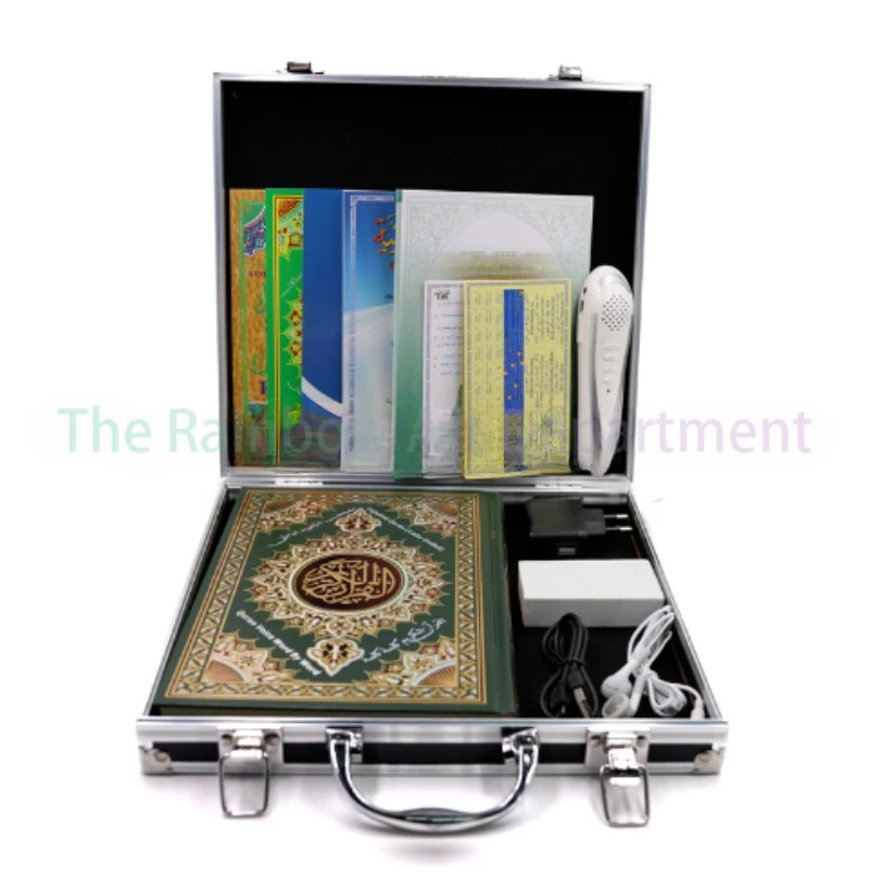 Горячая продажа M10 Quran Reader 8 ГБ Ручка для чтения Корана с набором книг языком