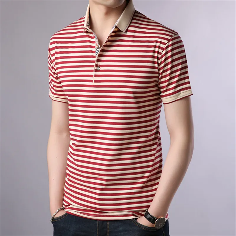 

C1349-Summer new men's T-shirts solid color slim trend casual short-sleeved fashion