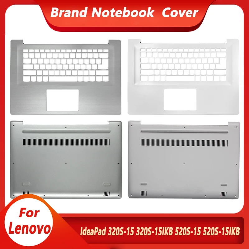 

New For Lenovo IdeaPad 320S-15 320S-15IKB 520S-15 520S-15IKB Palmrest Upper Cover/Bo0ttom Base Case Housing Cover Gray/White