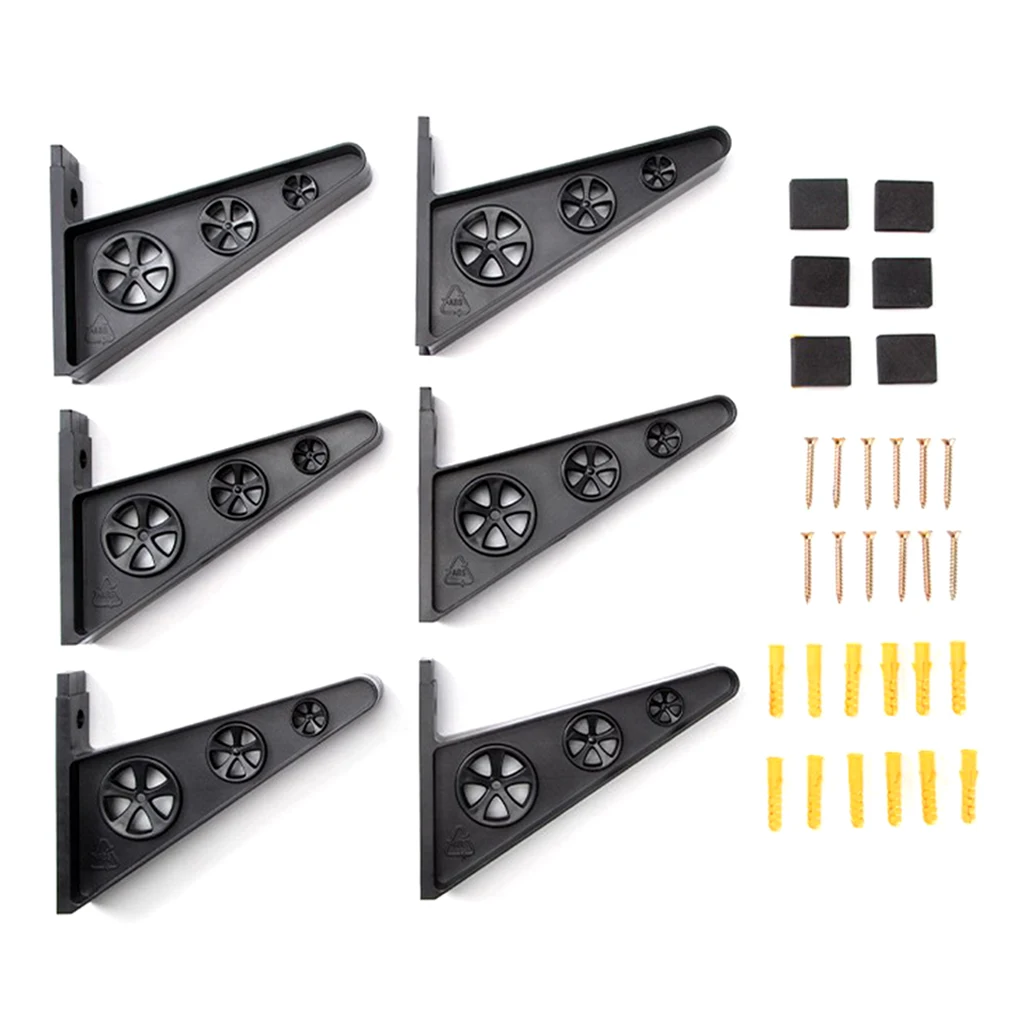 

Универсальный настенный держатель для скейтборда, нескользящая стойка для хранения, компактный органайзер, вешалка для дисплея, 1 пара