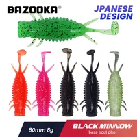 bazooka fishing soft lures silicone float bait swimbait double color wobblers artificial baitfishing bass jigging tackle
