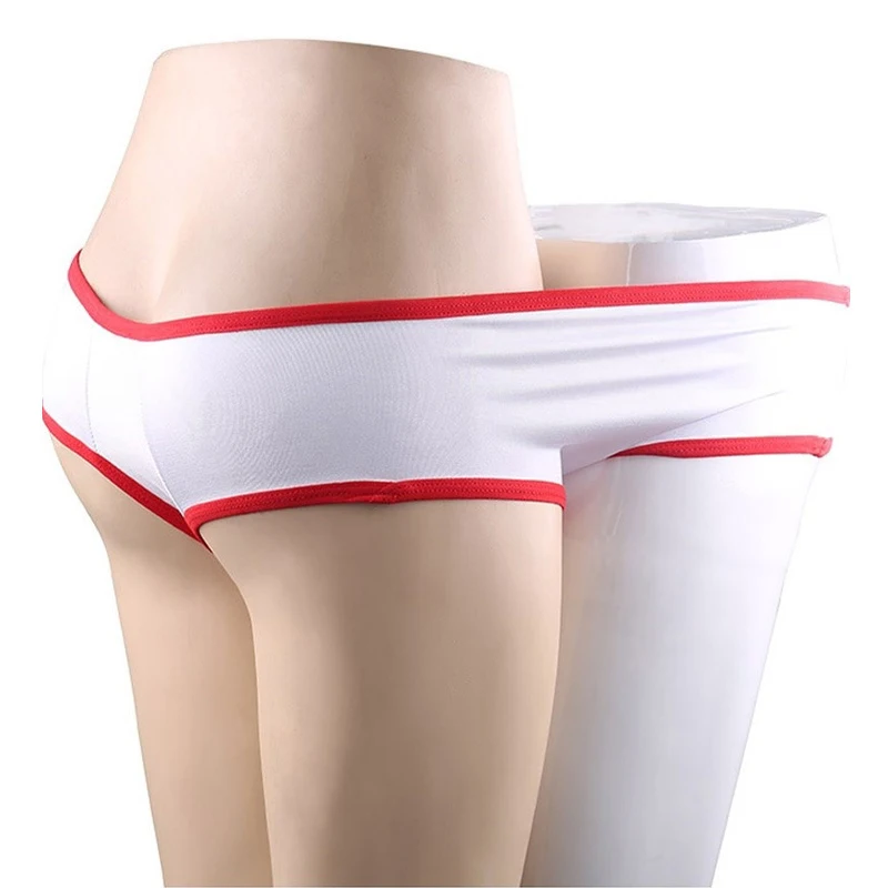

Couple Sexy Lingerie For Women Men Erotic Panties Underwear With Cotton Super Elastic Uniform Temptation Double Panties